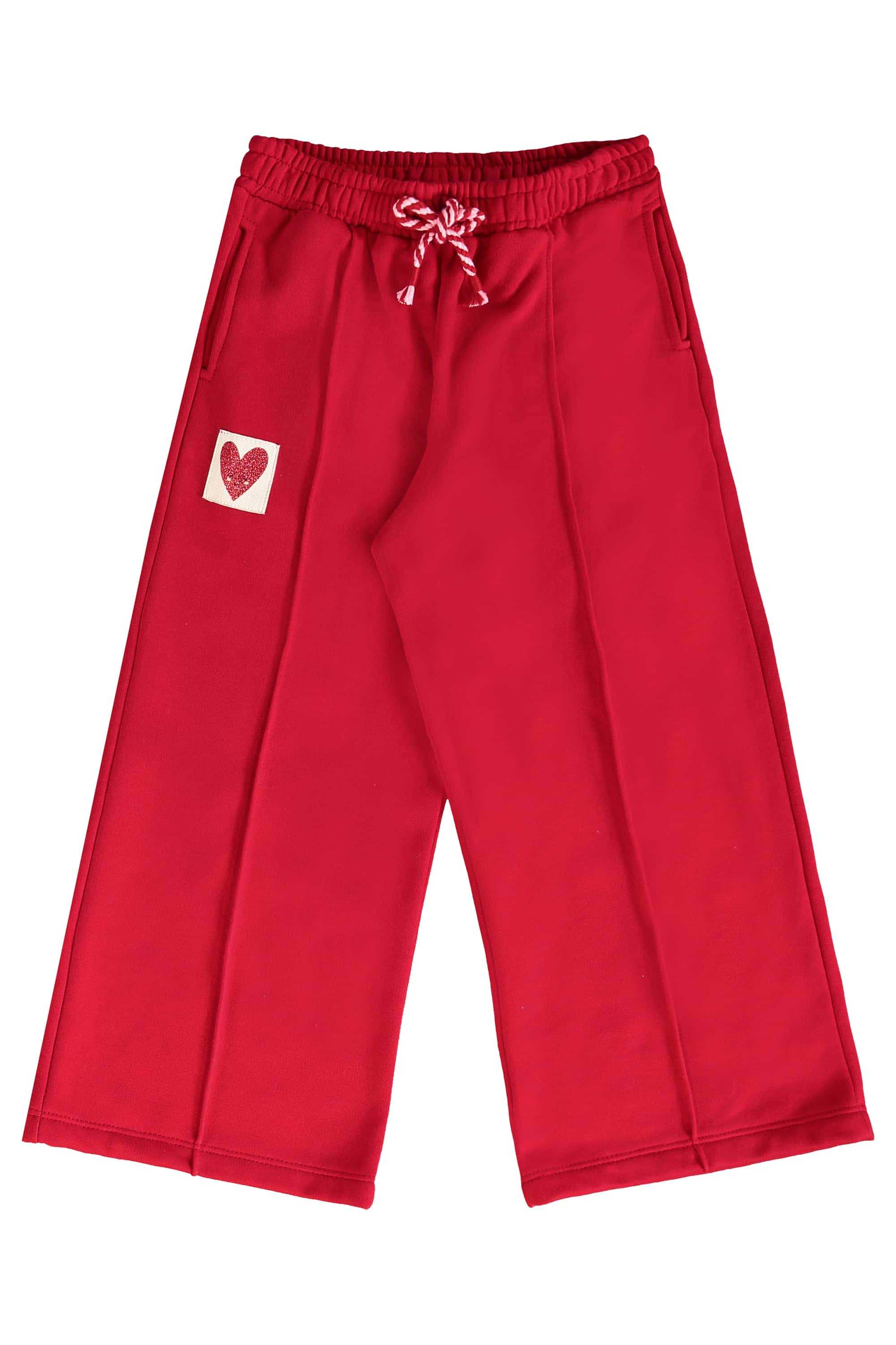 Conjunto Infantil Frutas Vermelhas com Blusão Cropped e Calça (Vermelho) Três e Já - Imagem 4